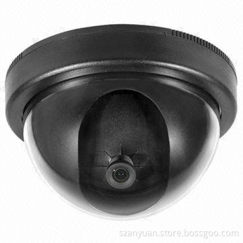 CCTV Dome Camera with 12V DC/150mA Power Supply and Automatic White Balance